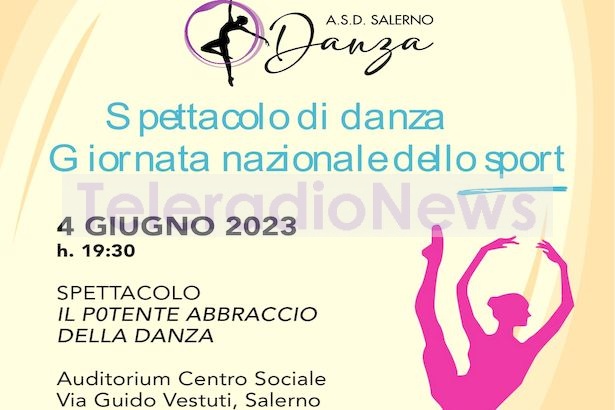 Salerno. 'Il potente abbraccio della Danza': domenica lo spettacolo  promosso da Alessandra Preziosi | Teleradio-News ♥ mai spam o pubblicità  molesta